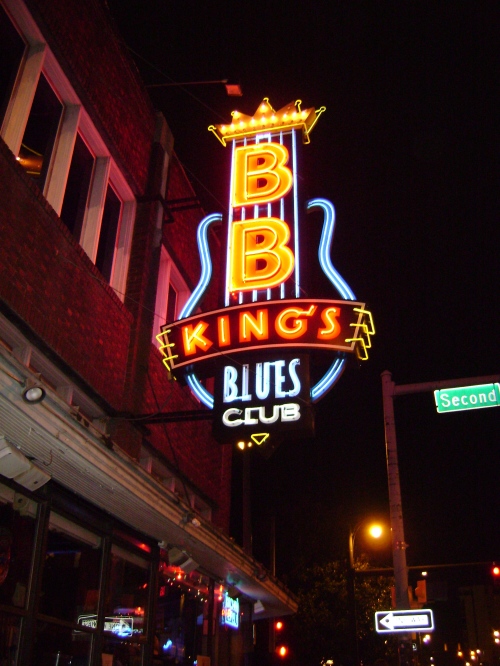 BB King's Blues Club on Beale Street in downtown Memphis. By Jenise Erwin 