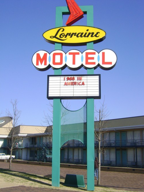 Lorraine Motel is now the site of the National Civil Rights Museum. By Jenise Erwin 